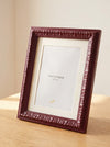 Maroon Photo Frame